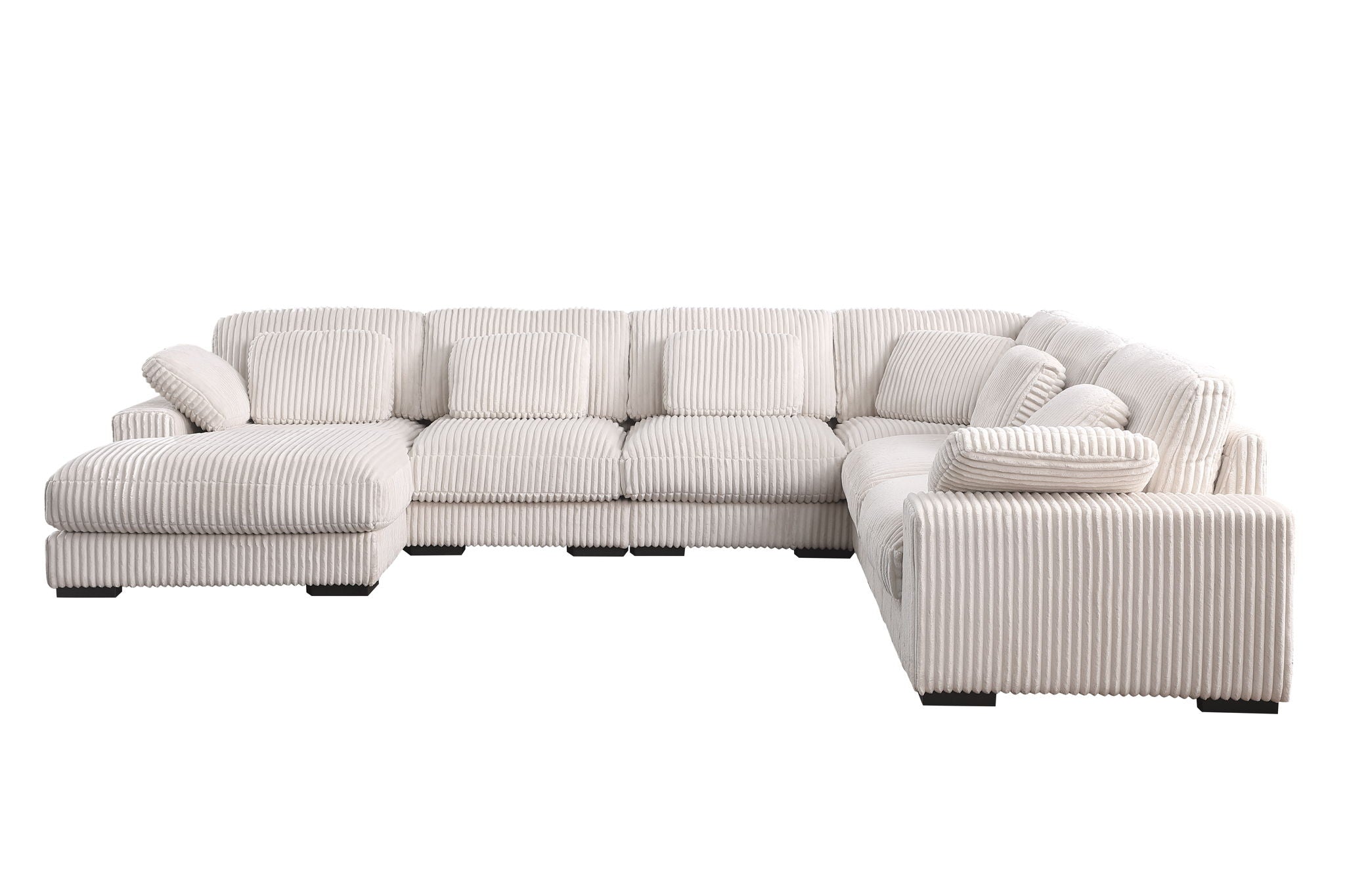 Nadine - Modular Corner Sectional Sofa With Left Facing Chaise