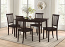 Gomez  Rectangular Dining Table Set Cappuccino