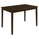 Guillen  Rectangular Dining Table Set Cappuccino