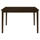 Guillen  Rectangular Dining Table Set Cappuccino