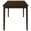 Guillen  Rectangular Dining Table Set Cappuccino