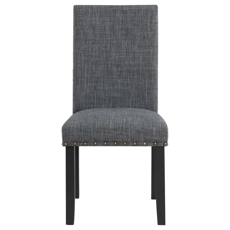 Barlow  Rectangular Dining Table Set Grey and Black