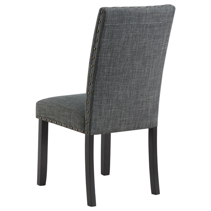 Barlow  Rectangular Dining Table Set Grey and Black