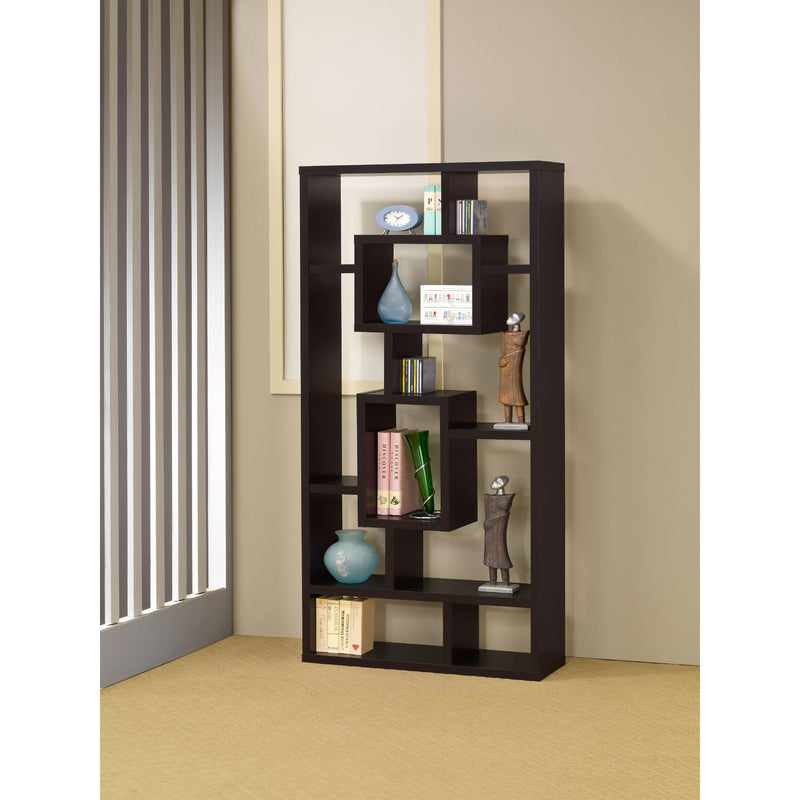 Diamond Modern Furniture COA Bookcases 5+ Shelves 800259 IMAGE 7