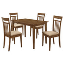 Robbie  47-inch Counter Height Dining Set Walnut