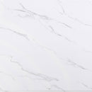 Venera Rectangular 79-inch Faux Marble Dining Table White
