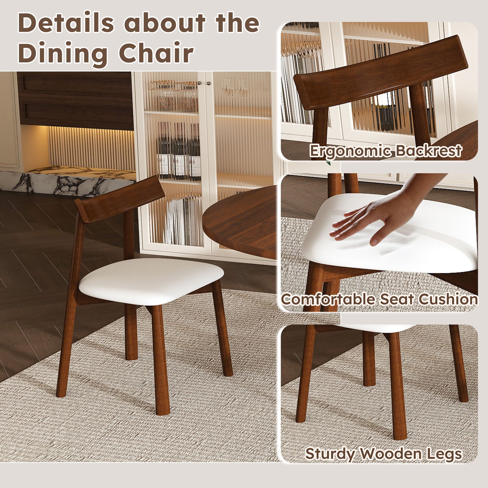 Round Extendable Dining Table Set With Chairs