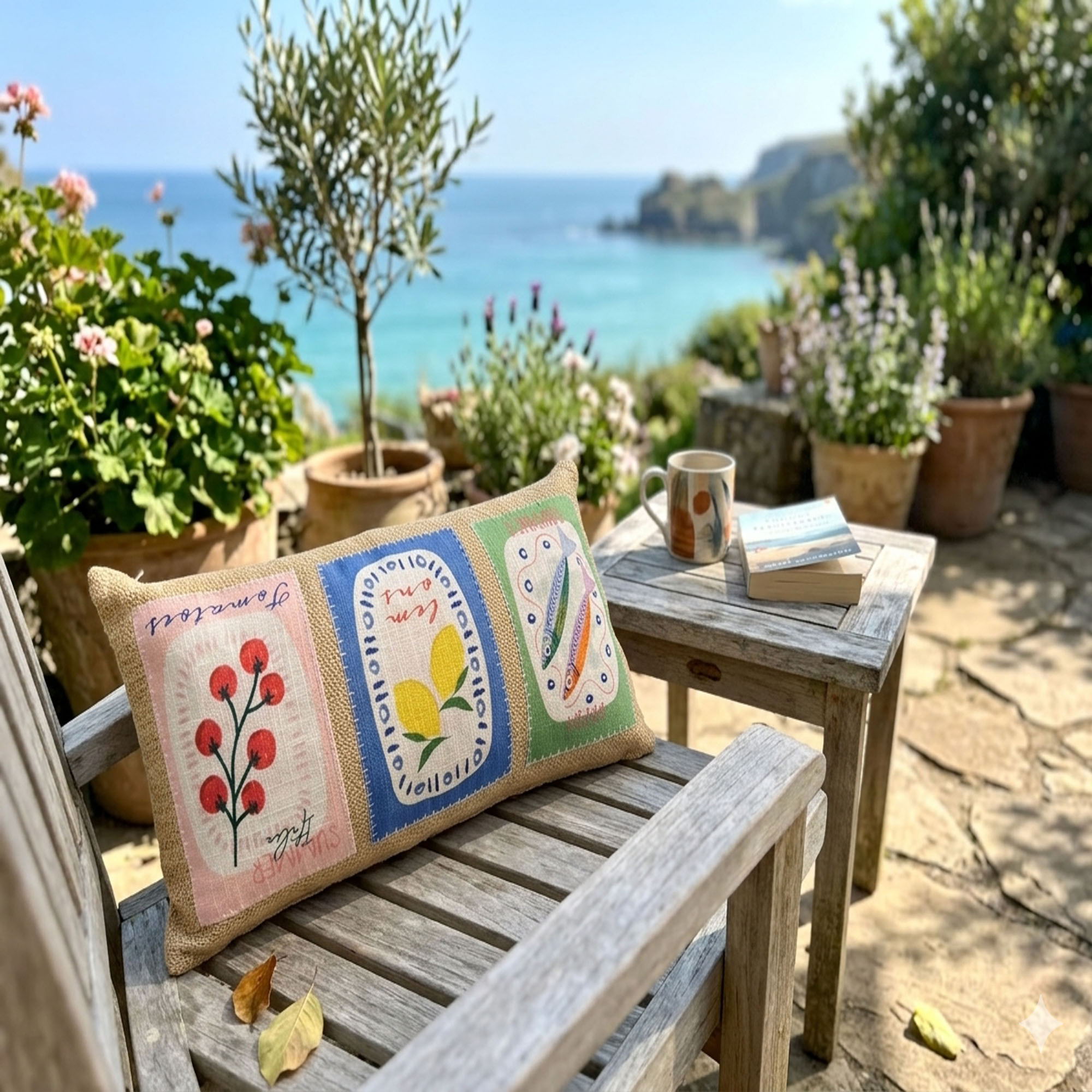 Outdoor Lumbar Pillow - Multi