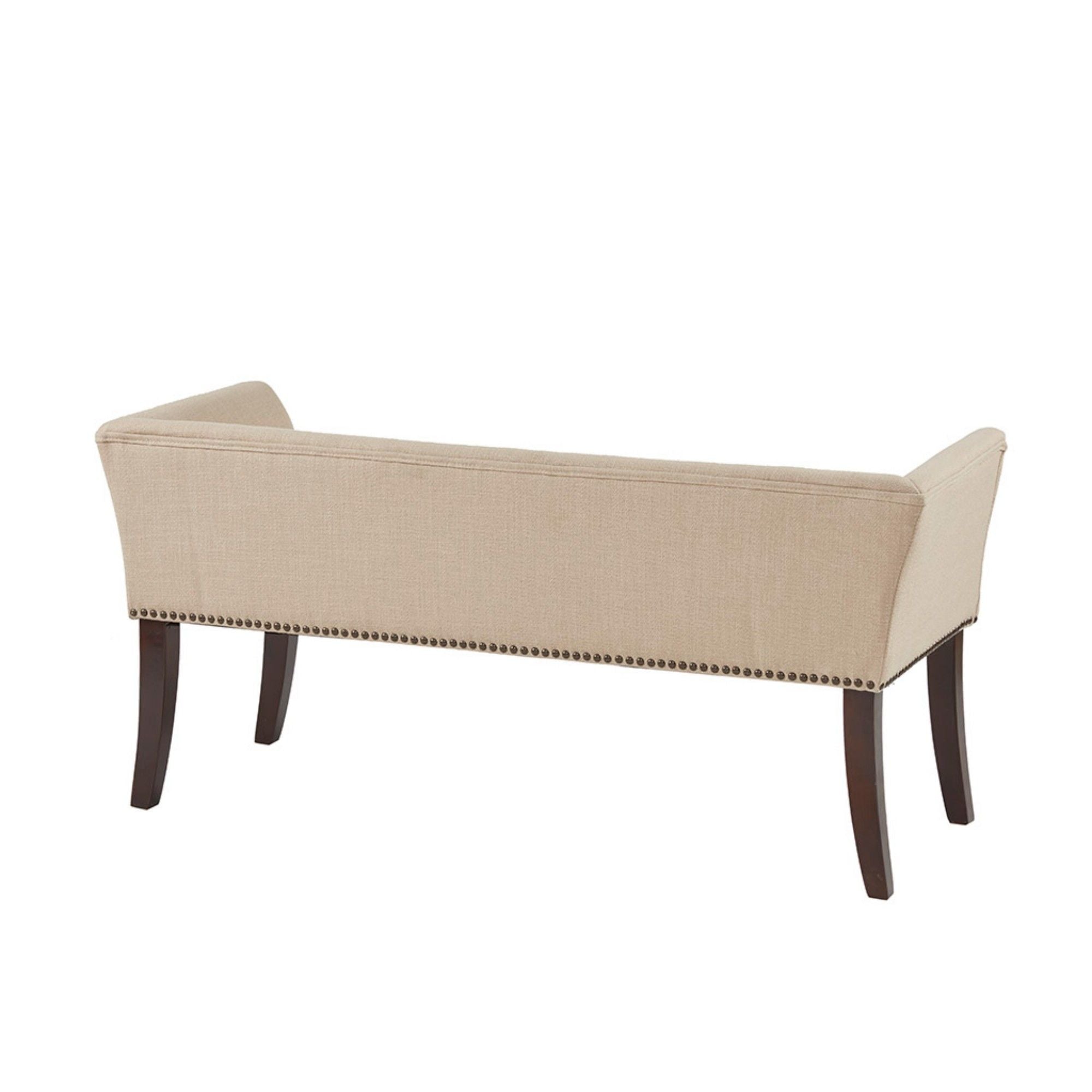 Elegant Design Bench Upholstery, Solid Wood Frame