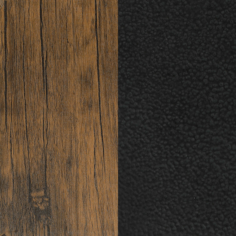 Santana  Pub Height Bar Table Set Weathered Chestnut