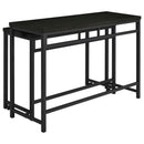 Hawes  Multipurpose Counter Height Table Set Black