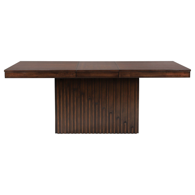 Briarwood  Extension Leaf Dining Table Set Mango Oak