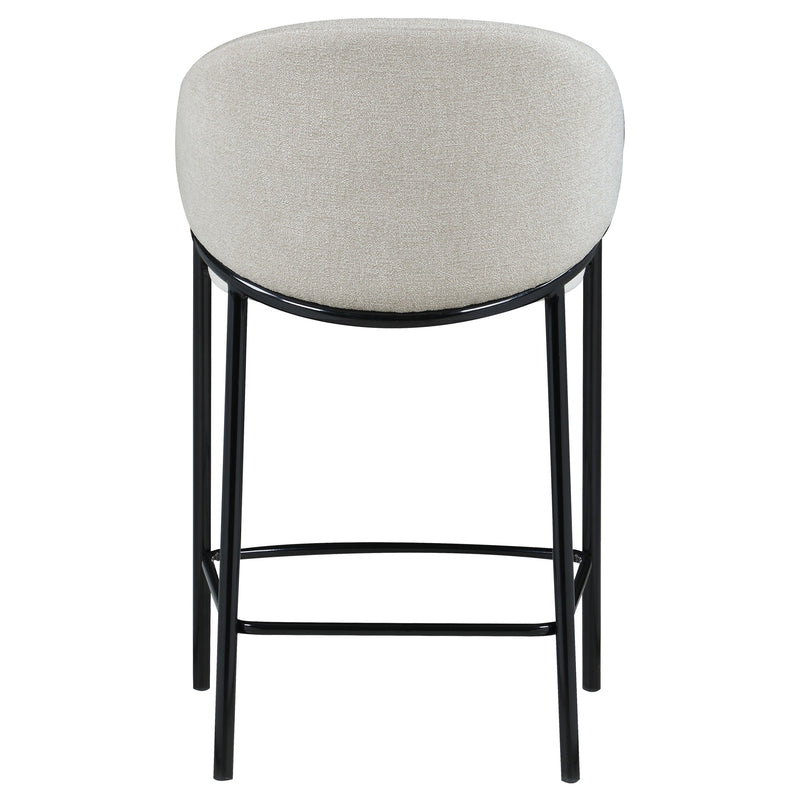 Chadwick Fabric Upholstered Bar Chair Beige (Set of 2)