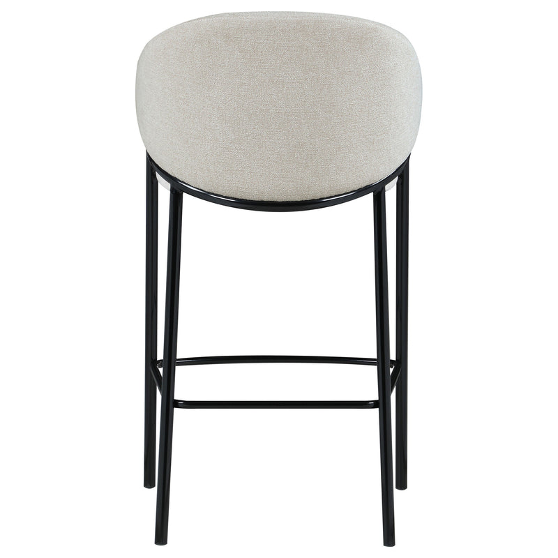 Chadwick Fabric Upholstered Bar Chair Beige (Set of 2)