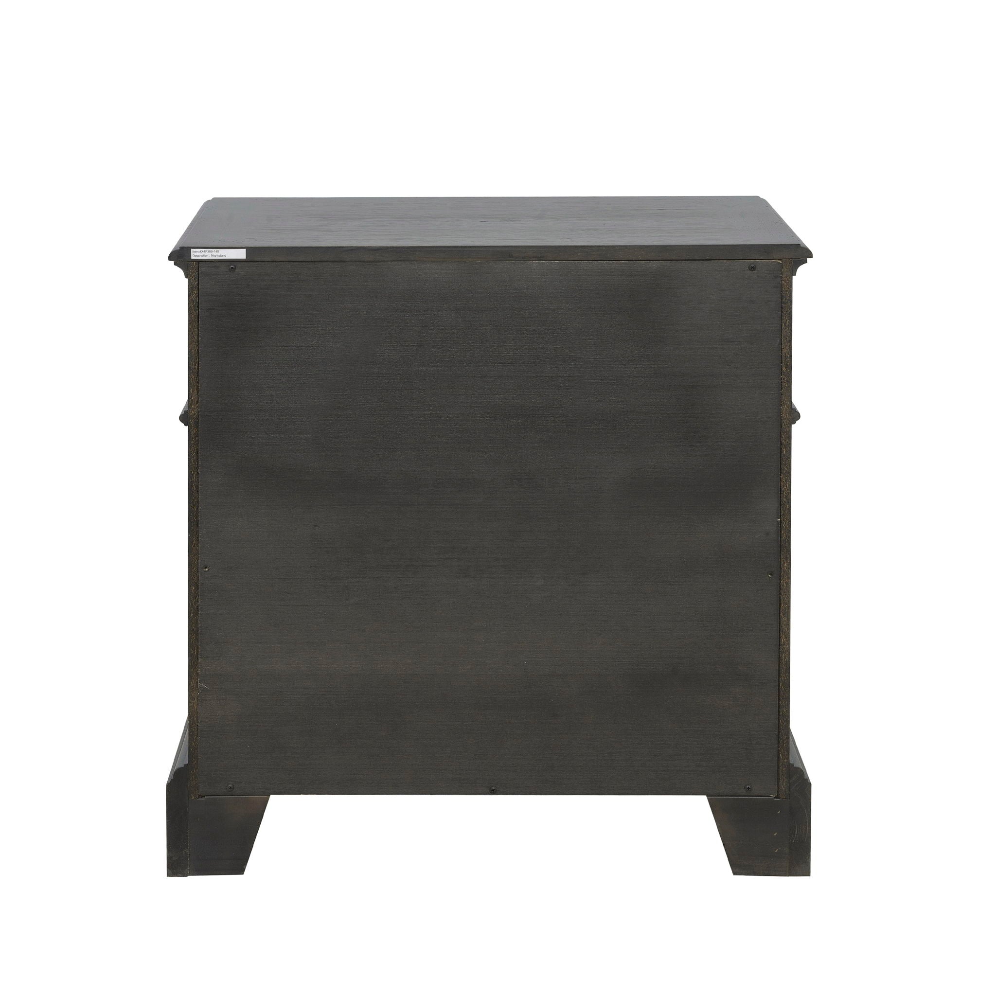 Hickory Creek - 3 Drawer Nightstand - Brown