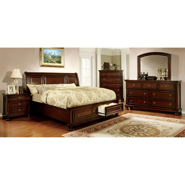 Furniture of America Northville CM7683Q 6 pc Queen Platform Bedroom Set with Storage IMAGE 1