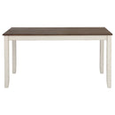 Fortress  Rectangular Dining Set Vintage Vanilla