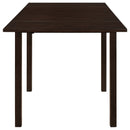 Kelso  Drop Leaf Dining Table Set Cappuccino and Tan