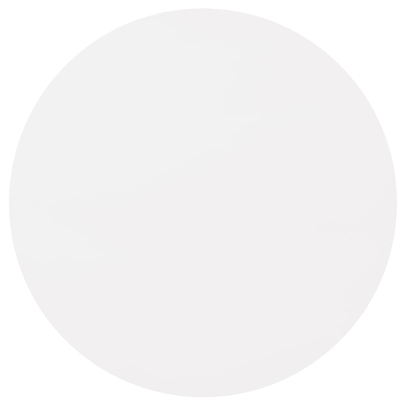 Breckenridge Round 40-inch Round Dining Table Matte White