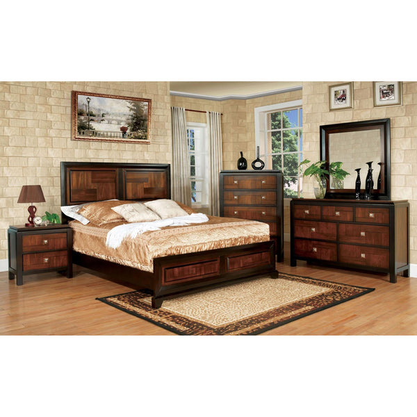 Furniture of America Patra CM7152Q 6 pc Queen Panel Bedroom Set IMAGE 1