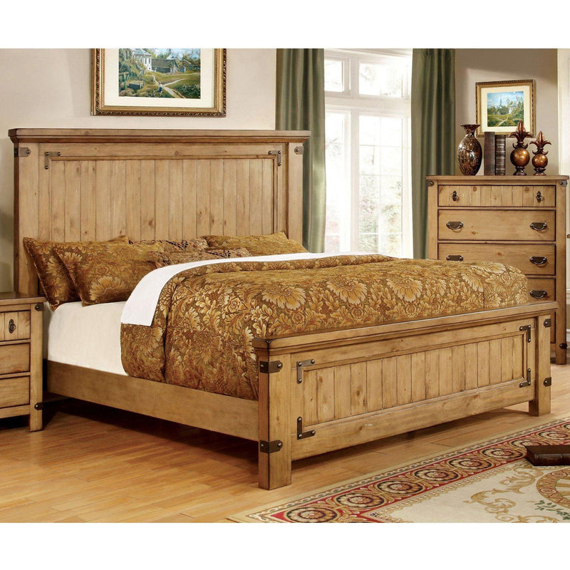 Furniture of America Pioneer CM7449Q 6 pc Queen Panel Bedroom Set IMAGE 2