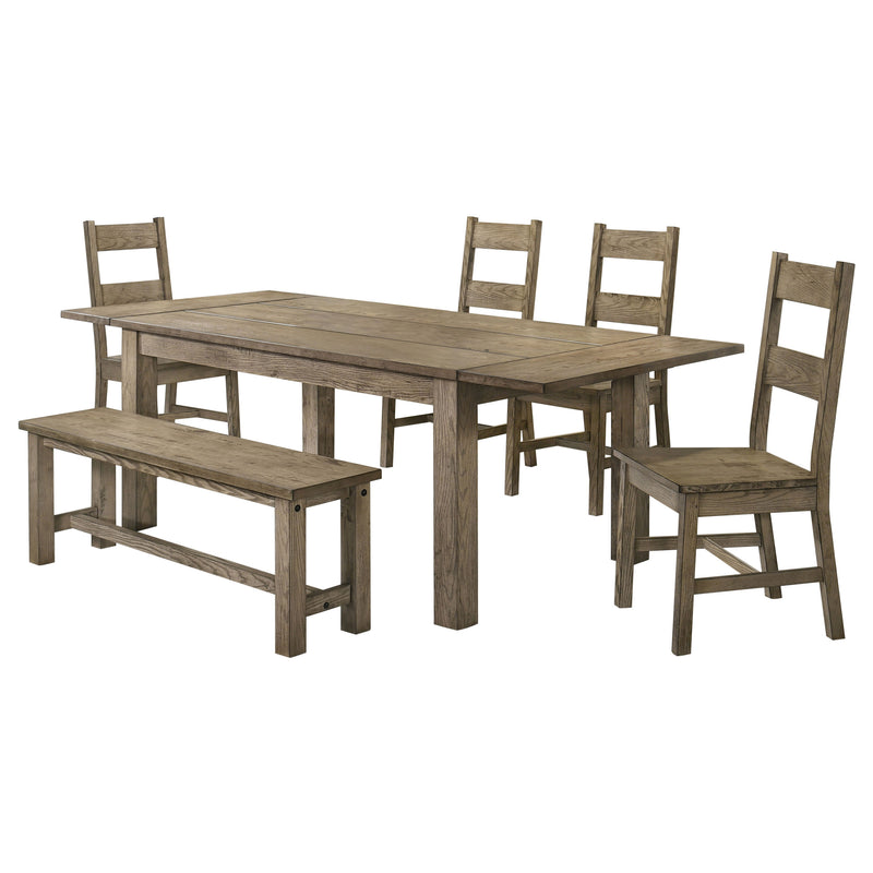 Cardova Extension Table Dining Set Vineyard Oak
