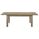 Cardova 87-inch Solid Wood Extension Dining Table Vineyard Oak