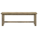 Cardova 51-inch Solid Wood Dining Bench Vineyard Oak