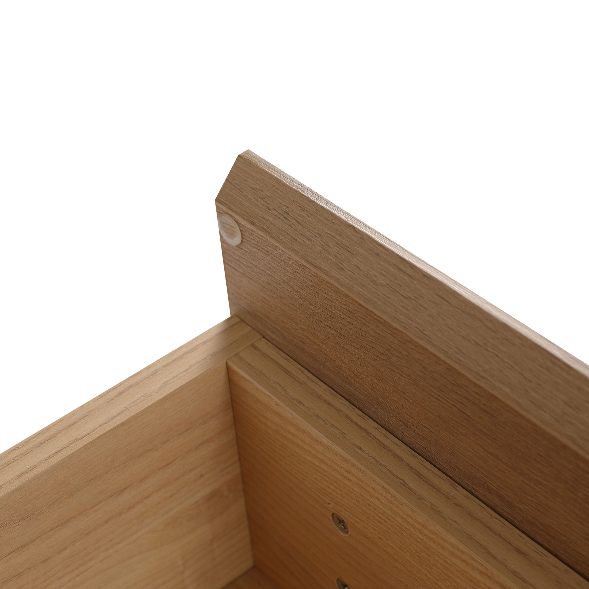 Wall Mounted Bathroom Vanity With Resin Sink And Soft Close Drawer In Imitative - Imitative Oak