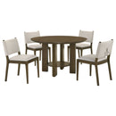 Ottowa  Round Counter Height Dining Room Set Brown