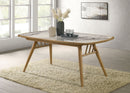Croyden 73-inch Rectangular Dining Table Weathered Natural