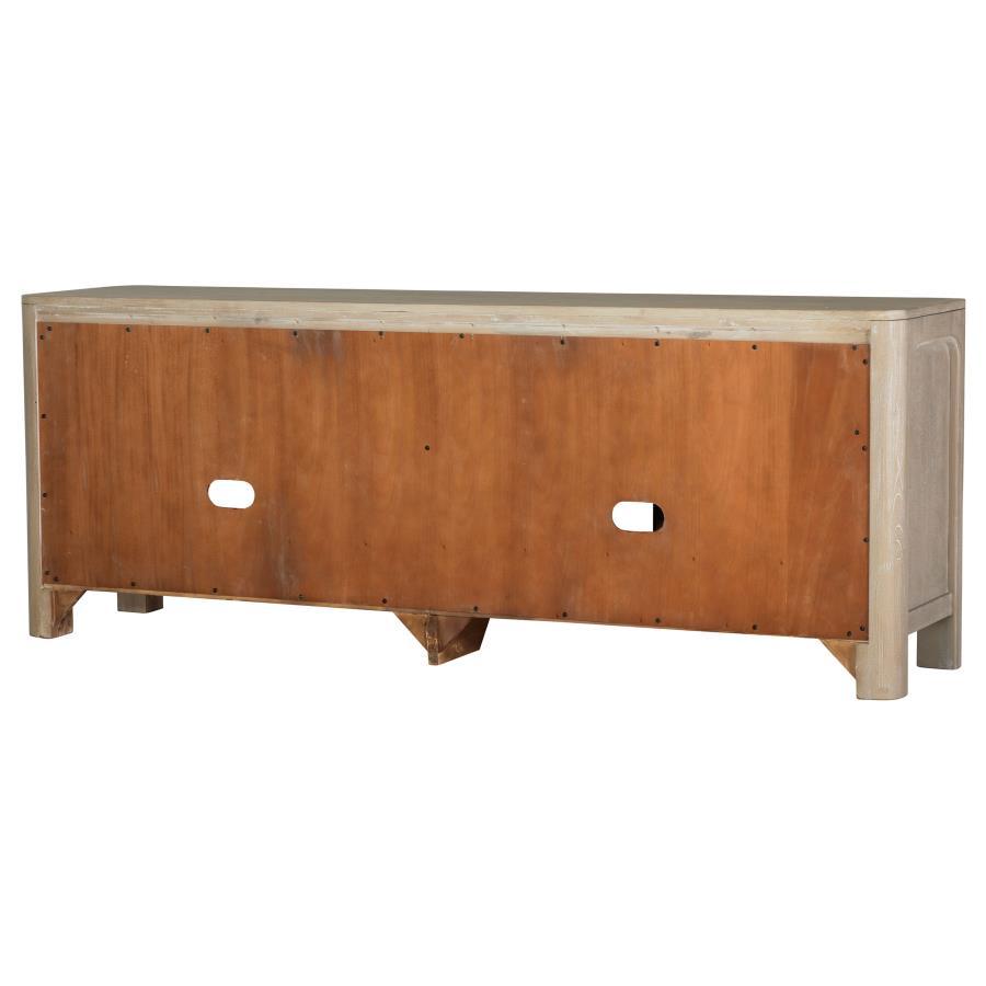 Solano - 71" 2-door TV Stand Media Console - Weathered Mango