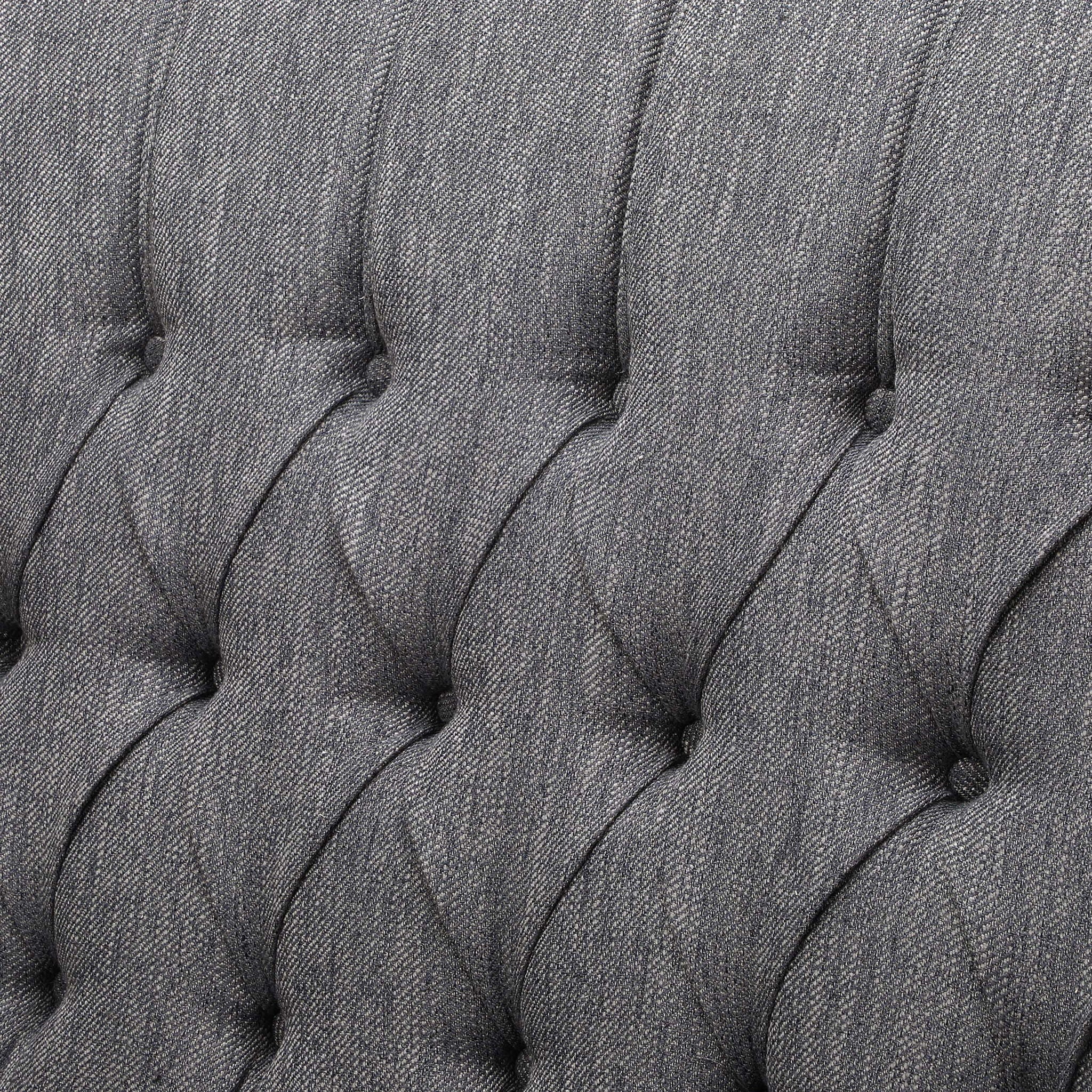 Dunham - Contemporary Fabric Tufted Oversized Pushback Recliner