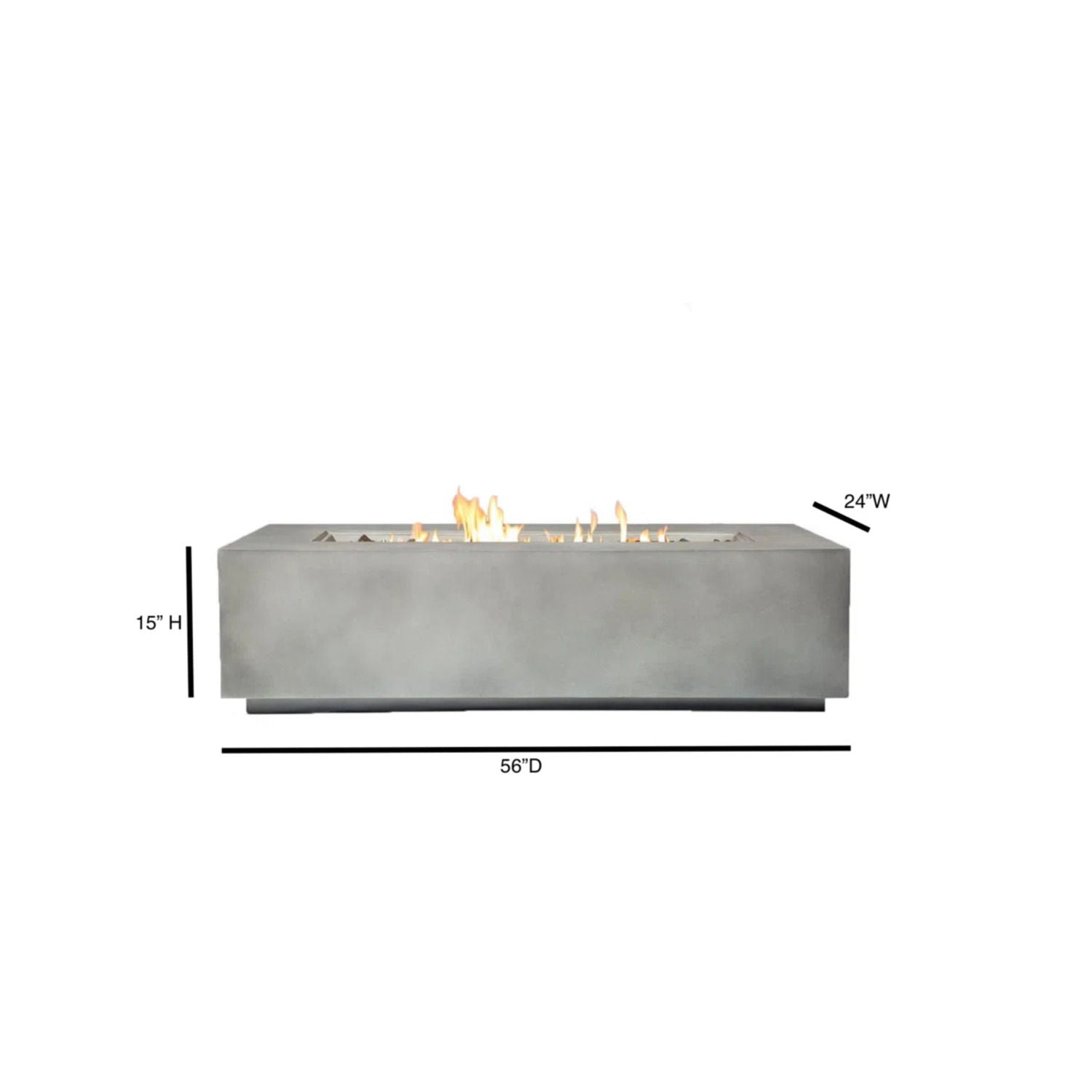 Outdoor Elegance Conversation Set With Fire Pit