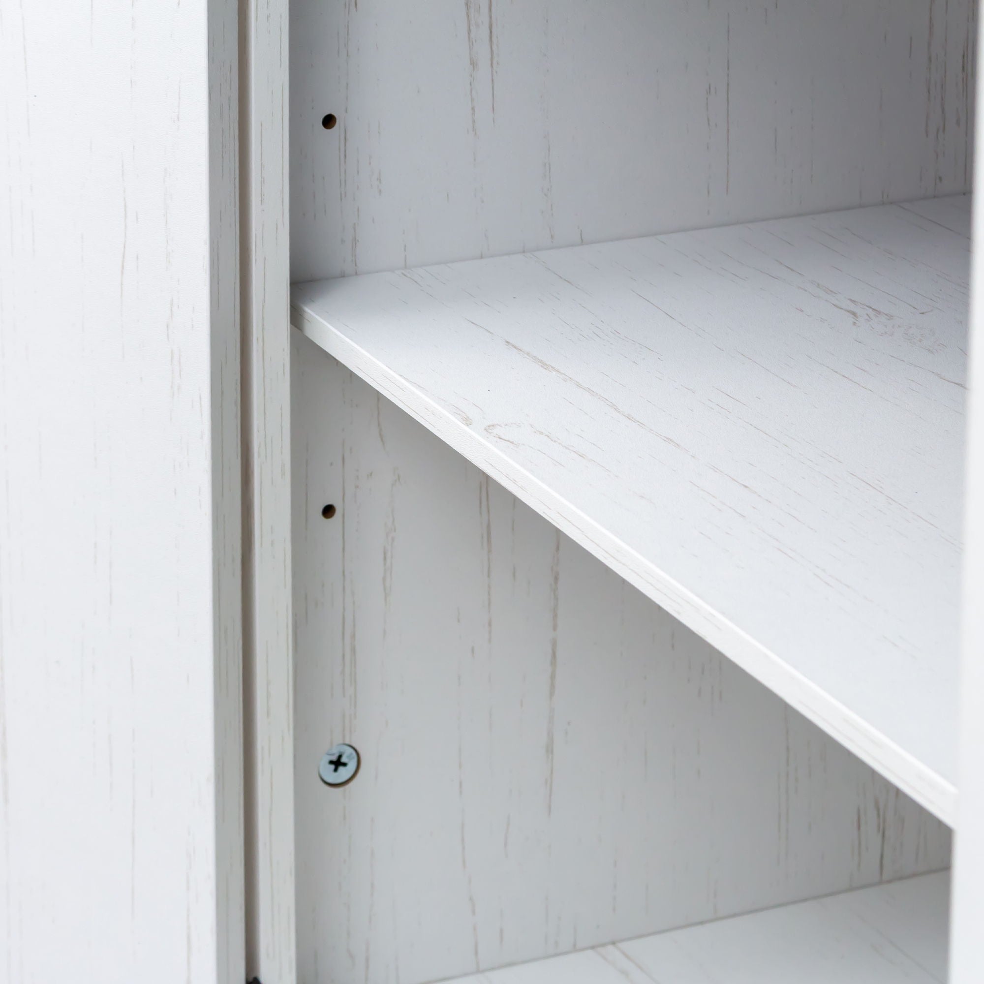 Nightstand With Adjustable Shelf