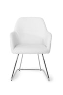 Modrest Young Modern White Conference Chair