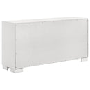 Diamond Modern Furniture COA Jessica 6-Drawer Dresser 202993 IMAGE 5