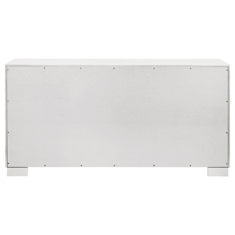 Diamond Modern Furniture COA Jessica 6-Drawer Dresser 202993 IMAGE 6