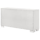 Diamond Modern Furniture COA Jessica 6-Drawer Dresser 202993 IMAGE 7