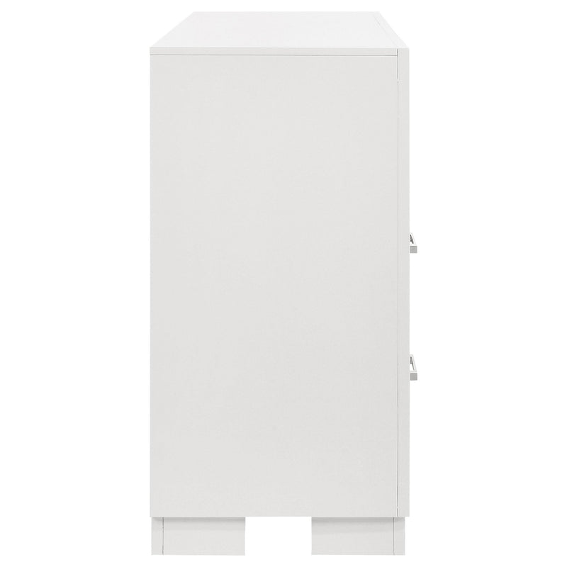 Diamond Modern Furniture COA Jessica 6-Drawer Dresser 202993 IMAGE 8