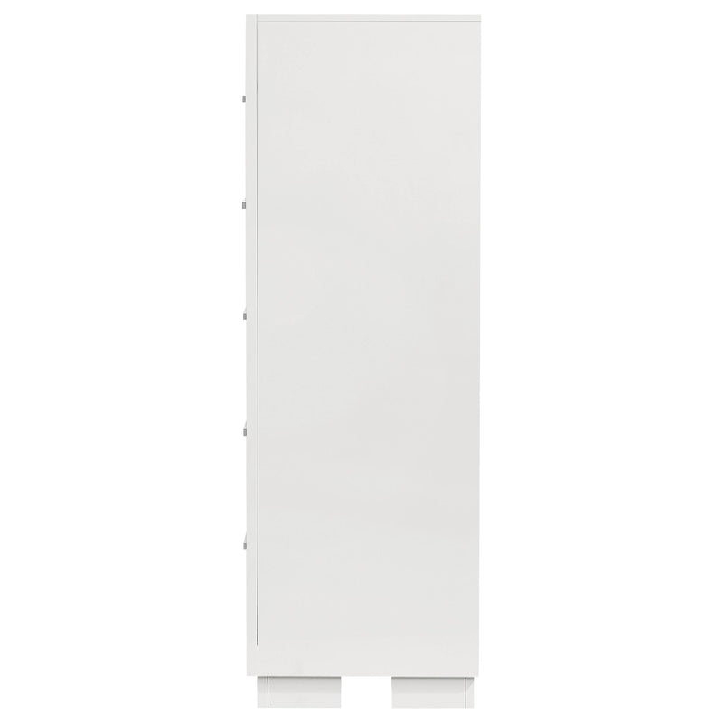 Diamond Modern Furniture COA Jessica 5-Drawer Chest 202995 IMAGE 4