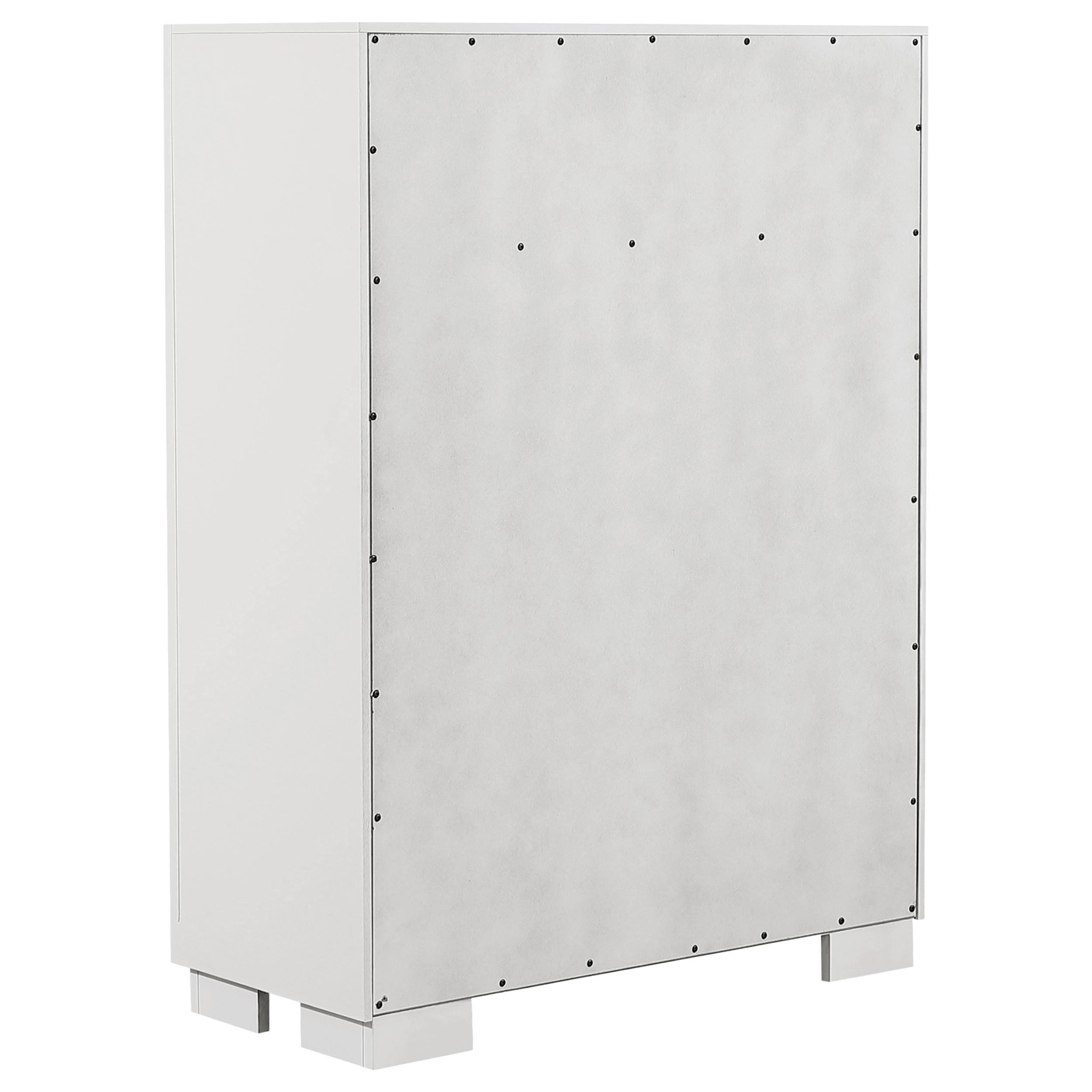 Diamond Modern Furniture COA Jessica 5-Drawer Chest 202995 IMAGE 5
