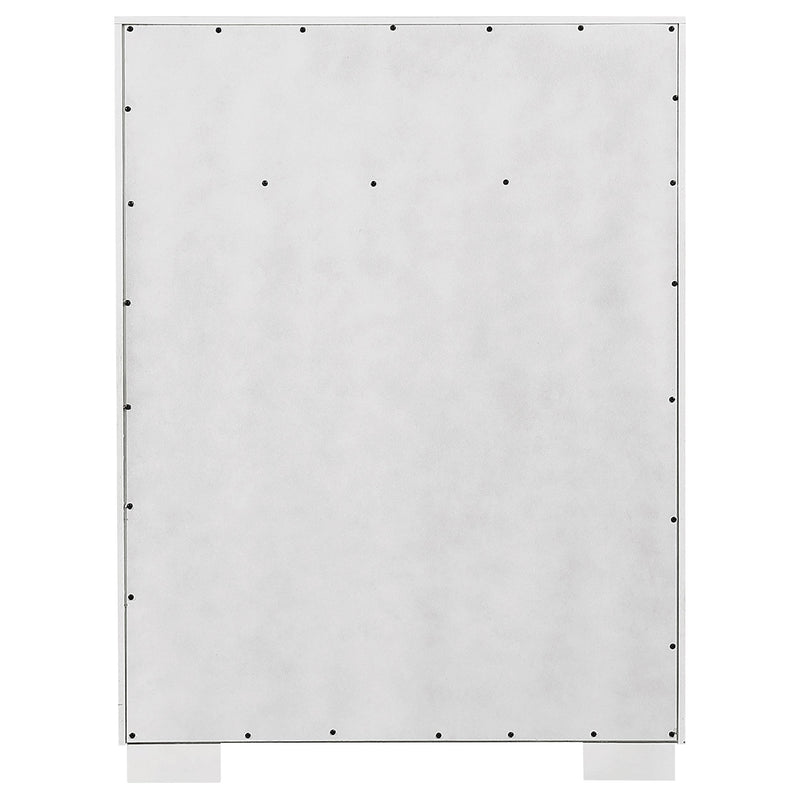 Diamond Modern Furniture COA Jessica 5-Drawer Chest 202995 IMAGE 6