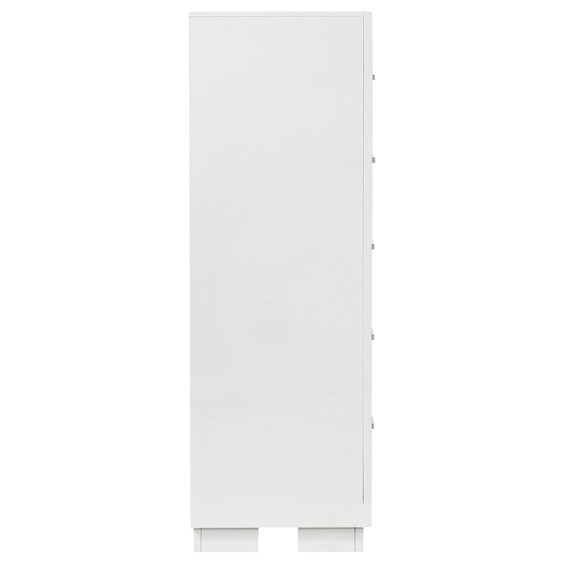 Diamond Modern Furniture COA Jessica 5-Drawer Chest 202995 IMAGE 8