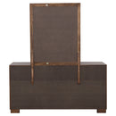 Jessica 6-drawer Dresser Cappuccino