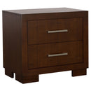 Jessica  California King Bedroom Set Cappuccino