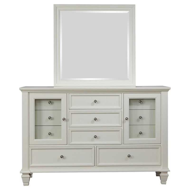Sandy Beach 11-drawer Dresser Black
