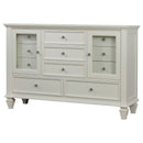 Sandy Beach 11-drawer Dresser Black