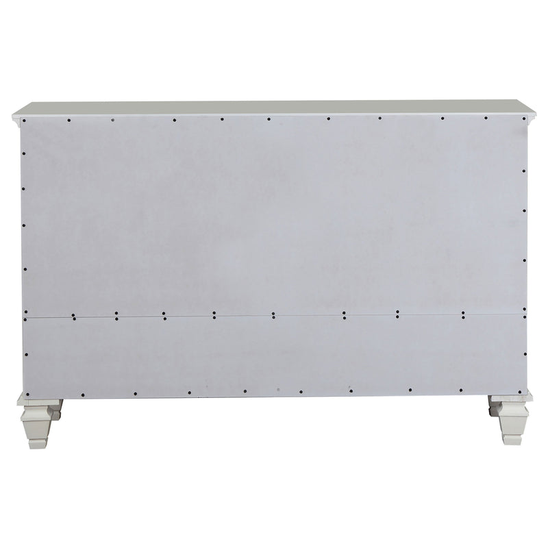 Sandy Beach 11-drawer Dresser Black