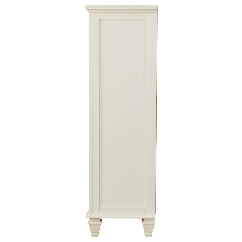 Sandy Beach 5-drawer Bedroom Chest Black